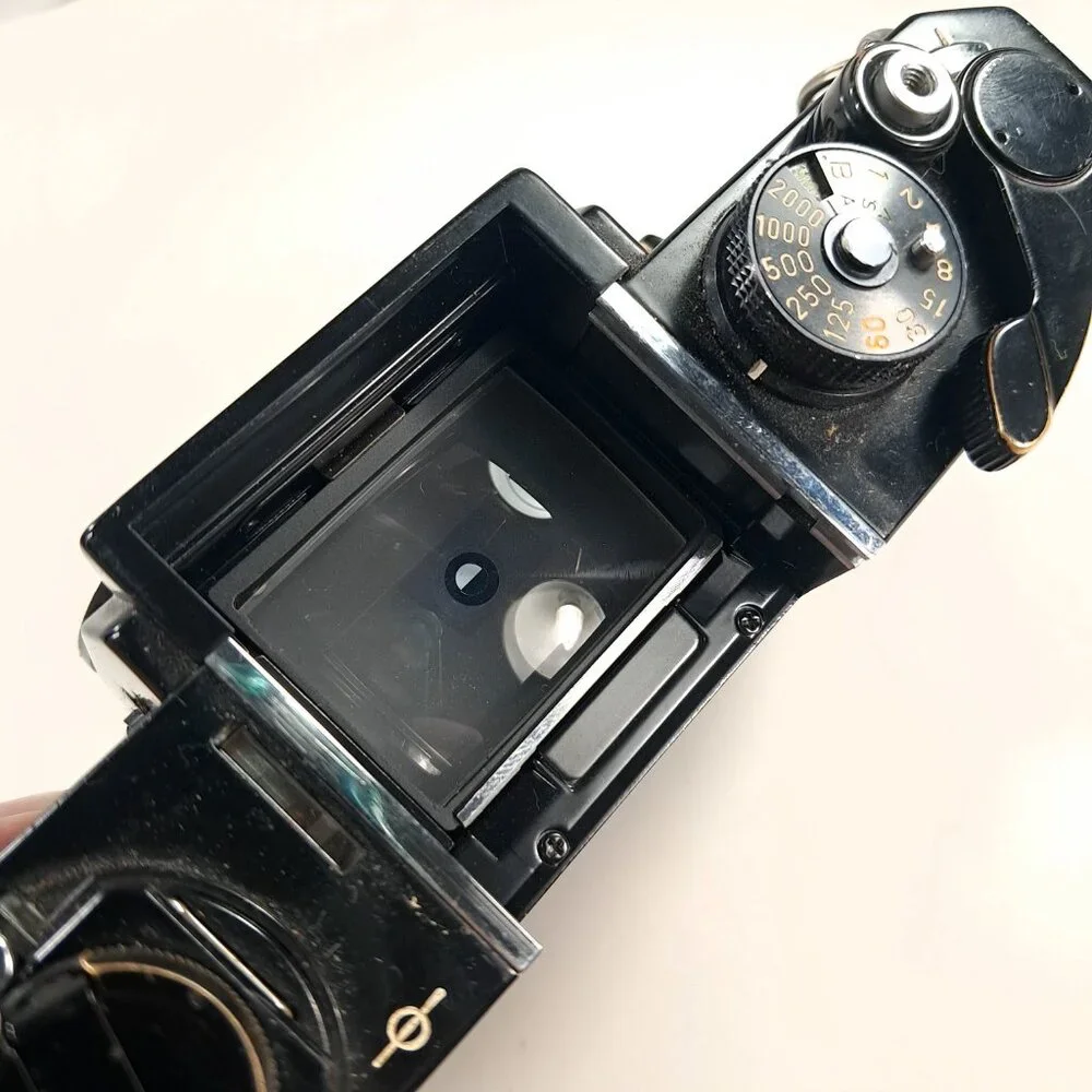 Canon‎ F-1 Early original Model Black 35mm Film Camera JAPAN Vintage FOR REPAIR